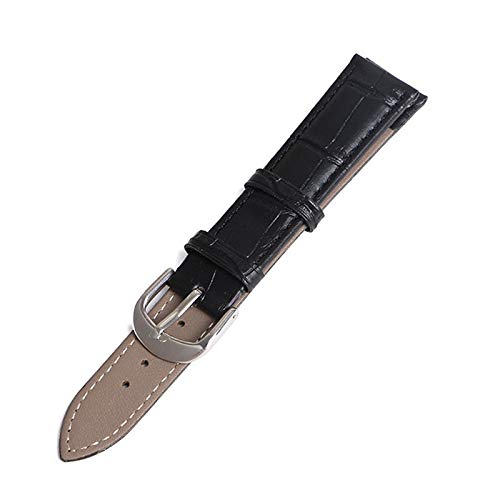 TikTako Lederarmband 20MM 22MM Uhrenarmbänder Männer Frauen Bügel-Uhr Armband 18MM 16MM 14MM 12MM Schnalle Armbanduhr Brauner Gürtel von TikTako