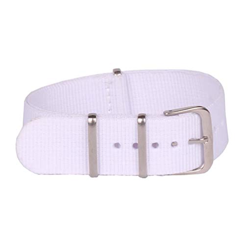 TikTako NATO-Uhrenarmbänder mit Rose Gold Buckle 18/20/22mm Armee-Militär NATO Nylon Uhrenarmbänder Gurtringe Style 11, 20mm von MXBAOHENG