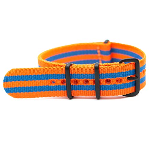 TikTako Quick Release NATO Uhrenarmbänder 18mm/20mm/22mm/24mm Für NATO-Uhr-Band-Sport-Armbanduhr-Band-Bügel Stil 12, 20mm von TikTako