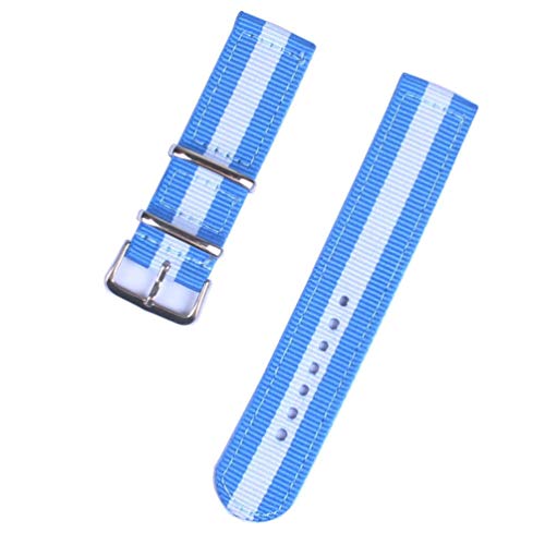 TikTako Quick Release NATO Uhrenarmbänder 18mm/20mm/22mm/24mm-Streifen Nylon Armband mit Edelstahl-Schnalle Style 4, 20mm TikTako Quick Release NATO Uhrenarmbänder 18mm/20mm/22mm/24mm-Streifen Nylon Armband mit Edelstahl-Schnalle Style 4, 20mm von TikTako