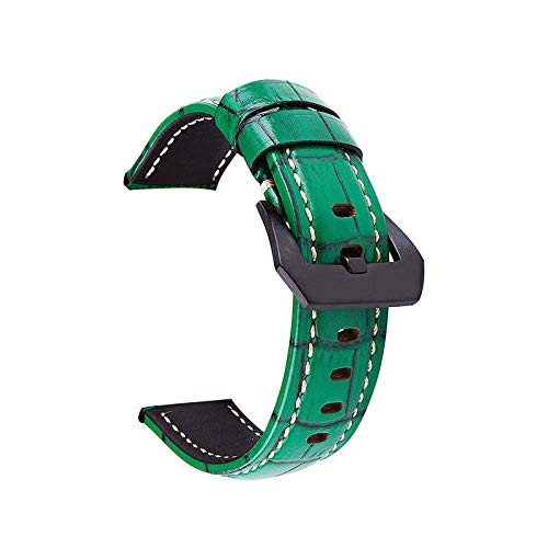TikTako Uhrbändern 20MM 22MM 24MM 26MM Retro Kalbsleder-Uhrenarmband Uhrenarmband echtes Leder Straps von TikTako
