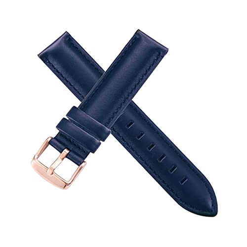 TikTako Uhrenarmband Leder 12-20mm Uhrenarmbänder Ersatz Uhrenarmbänder, Typ 20, 16mm von TikTako