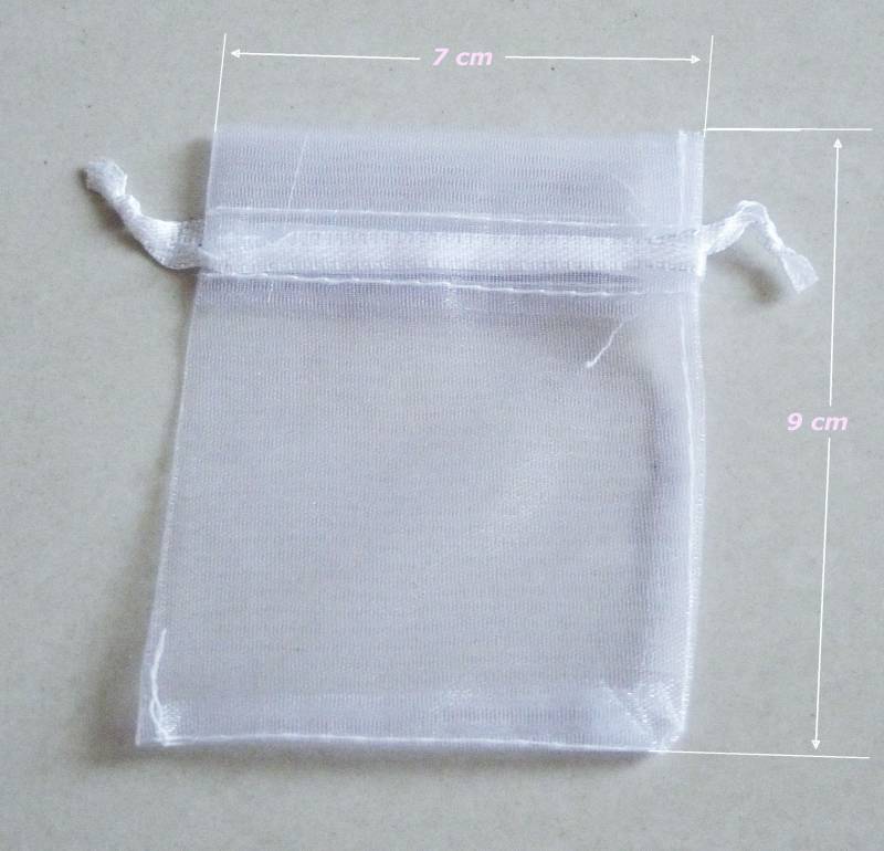 25X Weißer Organzabeutel Mit Kordelzug Zum Verpacken 7 X 9 cm, Hochzeitsbeutel B205 25X Weißer Organzabeutel Mit Kordelzug Zum Verpacken 7 X 9 cm, Hochzeitsbeutel B205 von TikisCraftShop
