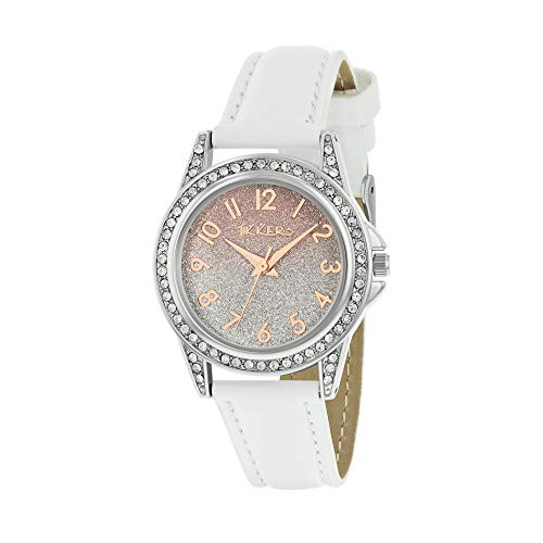 Tikkers Mädchen Analog Quarz Uhr mit Polyurethan Armband TK0190 AMZ Tikkers Mädchen Analog Quarz Uhr mit Polyurethan Armband TK0190 AMZ von Tikkers