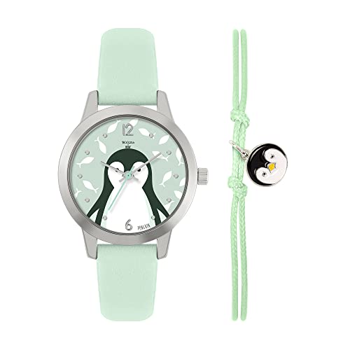 Tikkers Unisex Kinder Analog Quarz Uhr mit Polyurethan Armband TKWWF004-SET von Tikkers