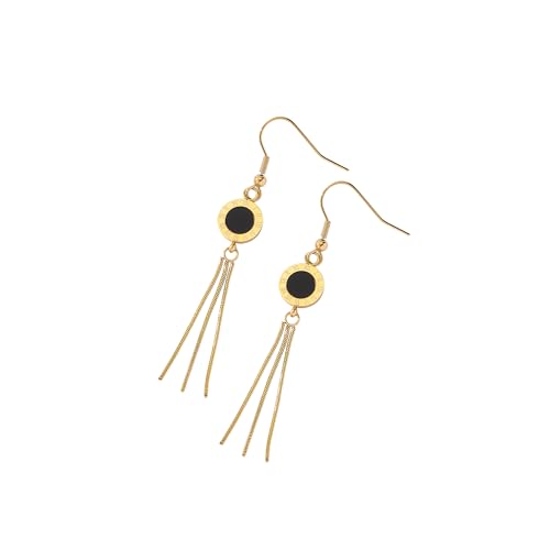Tiklife Ohrringe Damen Goldene Ohrstecker Schmuck Kreative Ohrstecker Designs Hypoallergen Mit Eleganter Geschenkbox für Mädchen und Frauen (Ea-25) von Tiklife