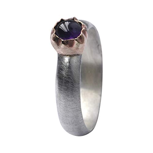 Amethyst Ring Bicolor Größen 57 (18.1) von Tiljon