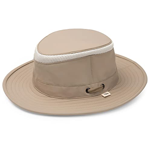 Tilley Endurables LTM5 Airflo Unisex-Mütze, Krempe, Taupe, 7 von Tilley