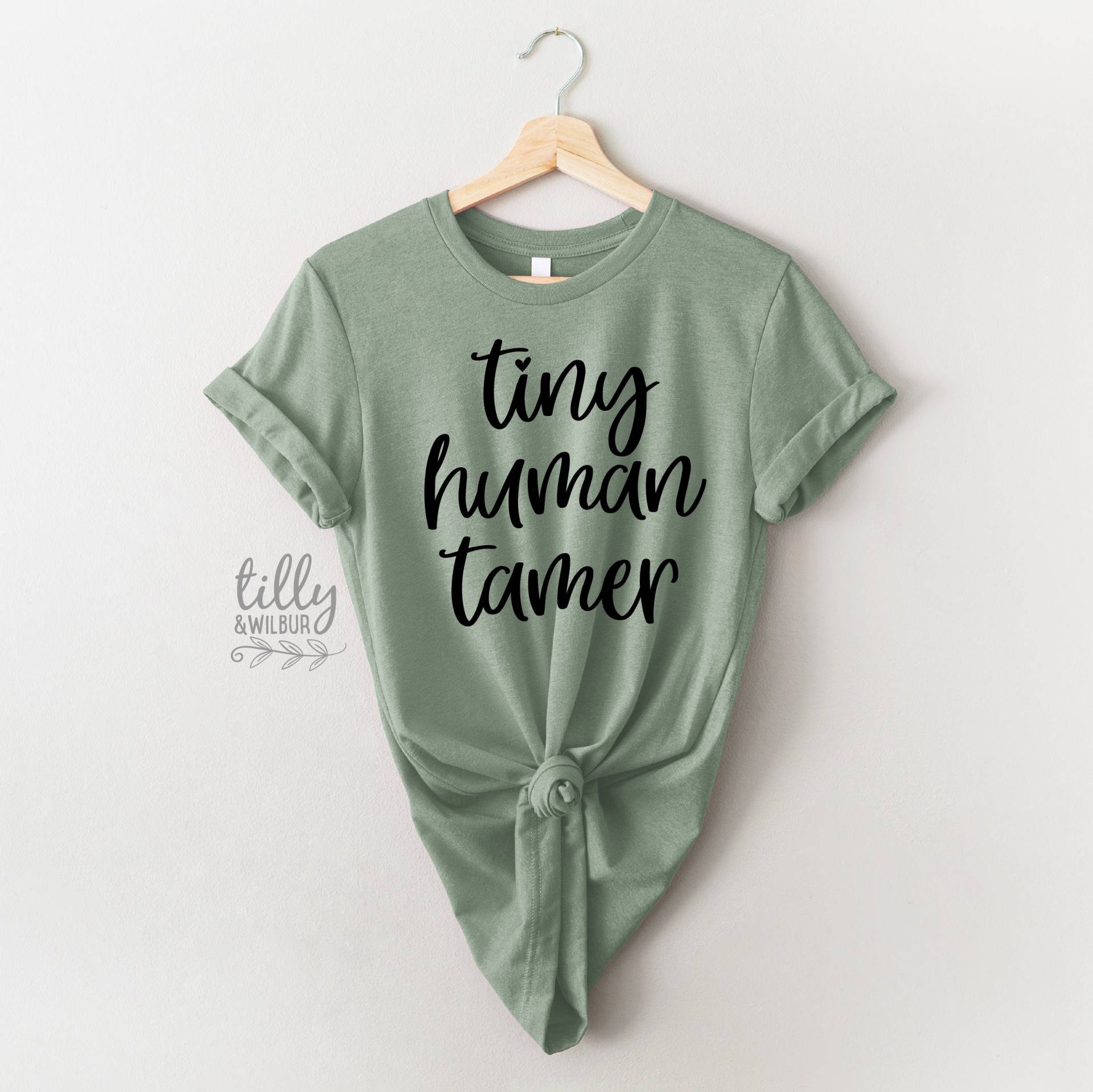 Lustiges Mama T-Shirt, Kleiner Menschlicher Tamer Lustiges Lehrer Elternschaft Muttertags Geschenk Lustiges Mama T-Shirt, Kleiner Menschlicher Tamer Lustiges Lehrer Elternschaft Muttertags Geschenk von TillyAndWilbur