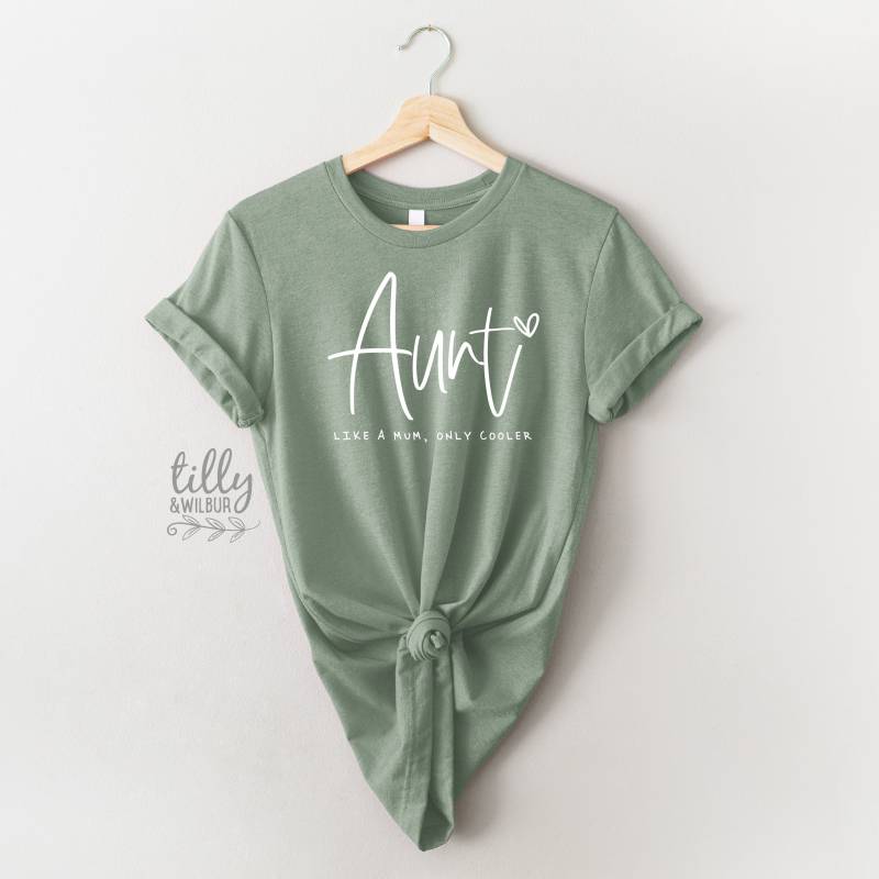 Tante T-Shirt, Wie Eine Mutter Nur Cooler Lustiges Nichte Neffe Geschenk von TillyAndWilbur