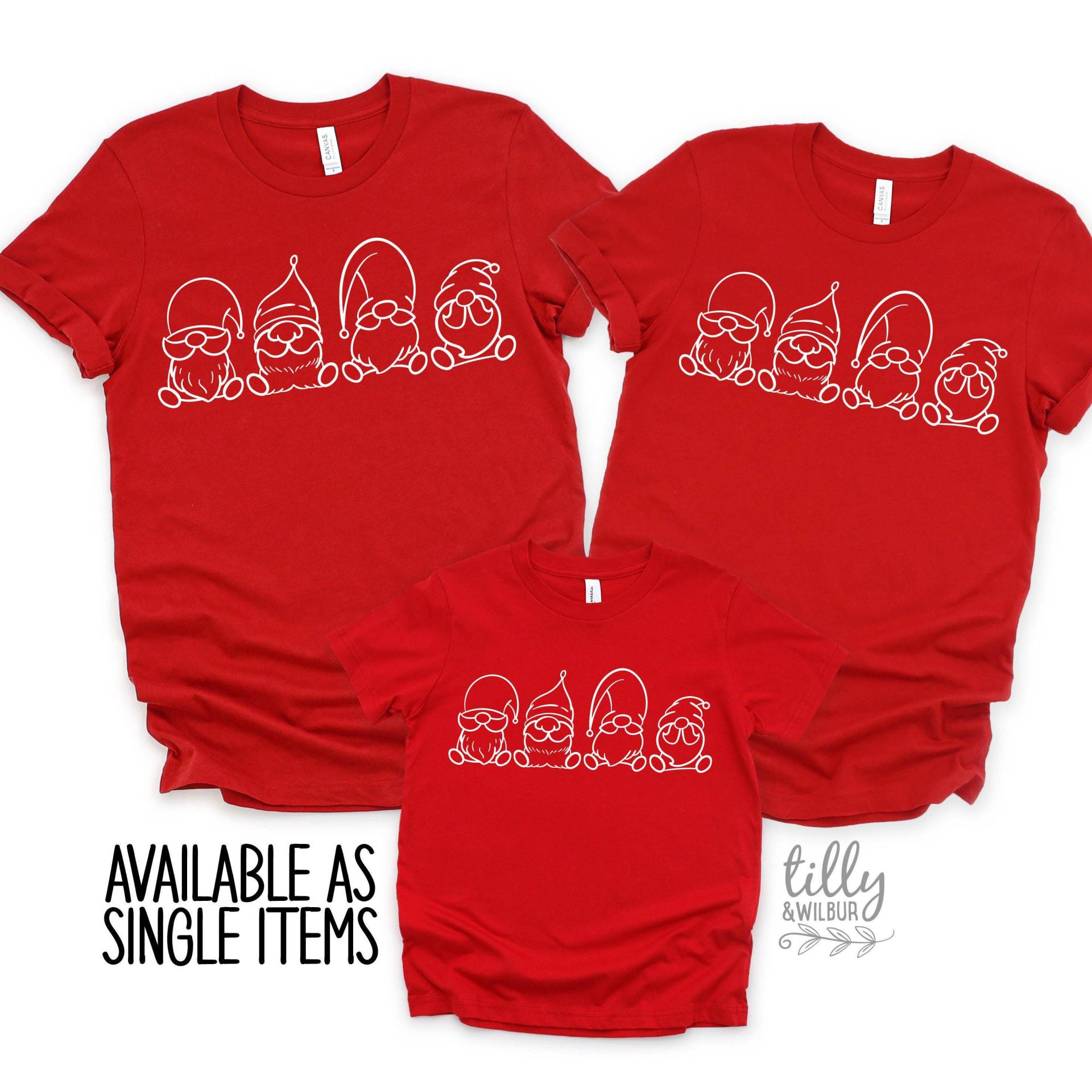 Wichtel-Weihnachts-T-Shirts, Passende Familien-Weihnachts-T-Shirts Mit Zwergen, Weihnachtshemden, Hässliche Pullover, Passender Weihnachtsschlafanzug Wichtel-Weihnachts-T-Shirts, Passende Familien-Weihnachts-T-Shirts Mit Zwergen, Weihnachtshemden, Hässliche Pullover, Passender Weihnachtsschlafanzug von TillyAndWilbur