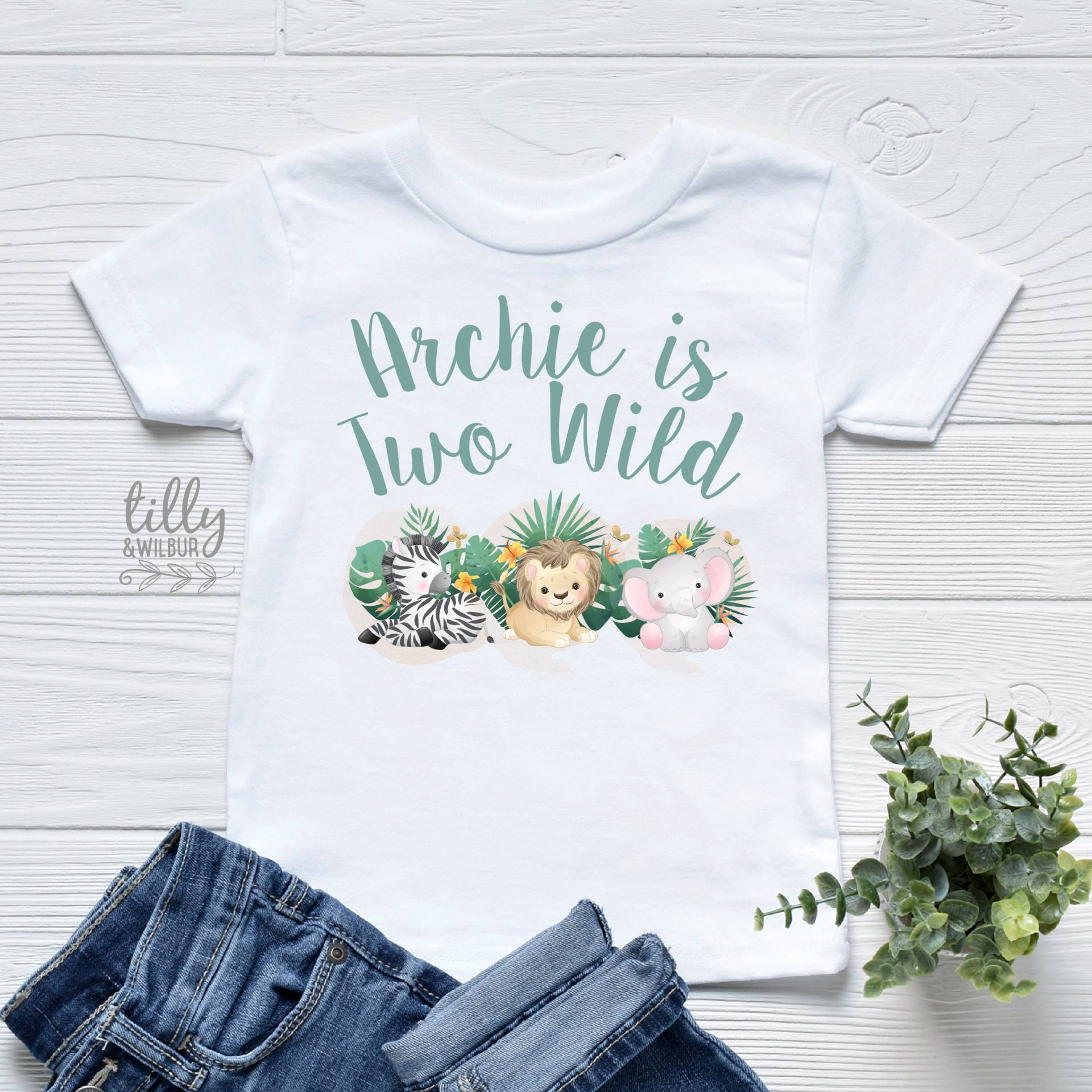 Zwei Wilde Personalisierte Geburtstag T-Shirt, Geburtstag, 2 Jahre Altes Geschenk, Zweiter Geburtstagsgeschenk, 2.geburtstagsgeschenk, 2.geburtstag Zwei Wilde Personalisierte Geburtstag T-Shirt, Geburtstag, 2 Jahre Altes Geschenk, Zweiter Geburtstagsgeschenk, 2.geburtstagsgeschenk, 2.geburtstag von TillyAndWilbur