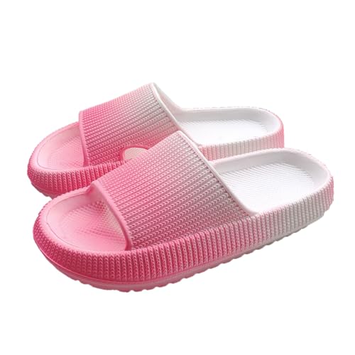 Tilozs Unisex Kinder Sommer Hausschuhe Jungen Mädchen Wolken Schlappen Eva Weiche Dicke Sohle Rutschfeste Schwimmbad Strand Badeschlappen, Weiß und Rosa, 24-25 EU Tilozs Unisex Kinder Sommer Hausschuhe Jungen Mädchen Wolken Schlappen Eva Weiche Dicke Sohle Rutschfeste Schwimmbad Strand Badeschlappen, Weiß und Rosa, 24-25 EU von Tilozs
