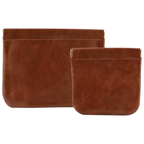 Kleine Make-up-Tasche für Geldbörse, Leder, kleine Make-up-Tasche, Mini-Kosmetiktasche für Reisen, Kopfhörer-Kabeltasche, neutral, elegant und stilvoll, Valentinstagsgeschenk für Damen und Herren, Kleine Make-up-Tasche für Geldbörse, Leder, kleine Make-up-Tasche, Mini-Kosmetiktasche für Reisen, Kopfhörer-Kabeltasche, neutral, elegant und stilvoll, Valentinstagsgeschenk für Damen und Herren, von Tiltol