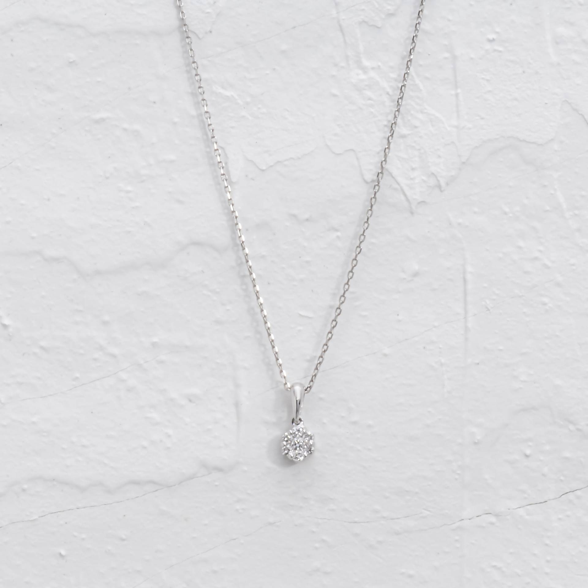 Diamant Halsketten Für Frauen/Geschenk Zierliche Initial Halskette von TilyaJewelry