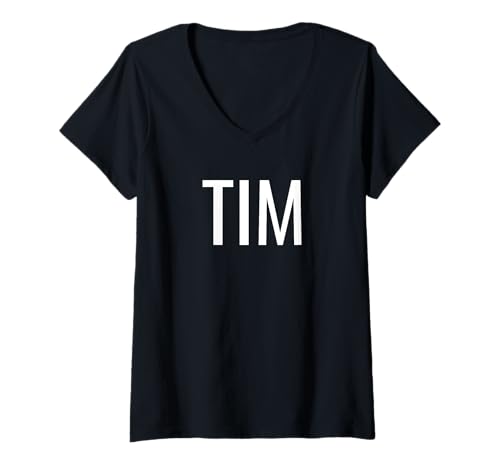 Damen Tim T-Shirt mit V-Ausschnitt Damen Tim T-Shirt mit V-Ausschnitt von Tim