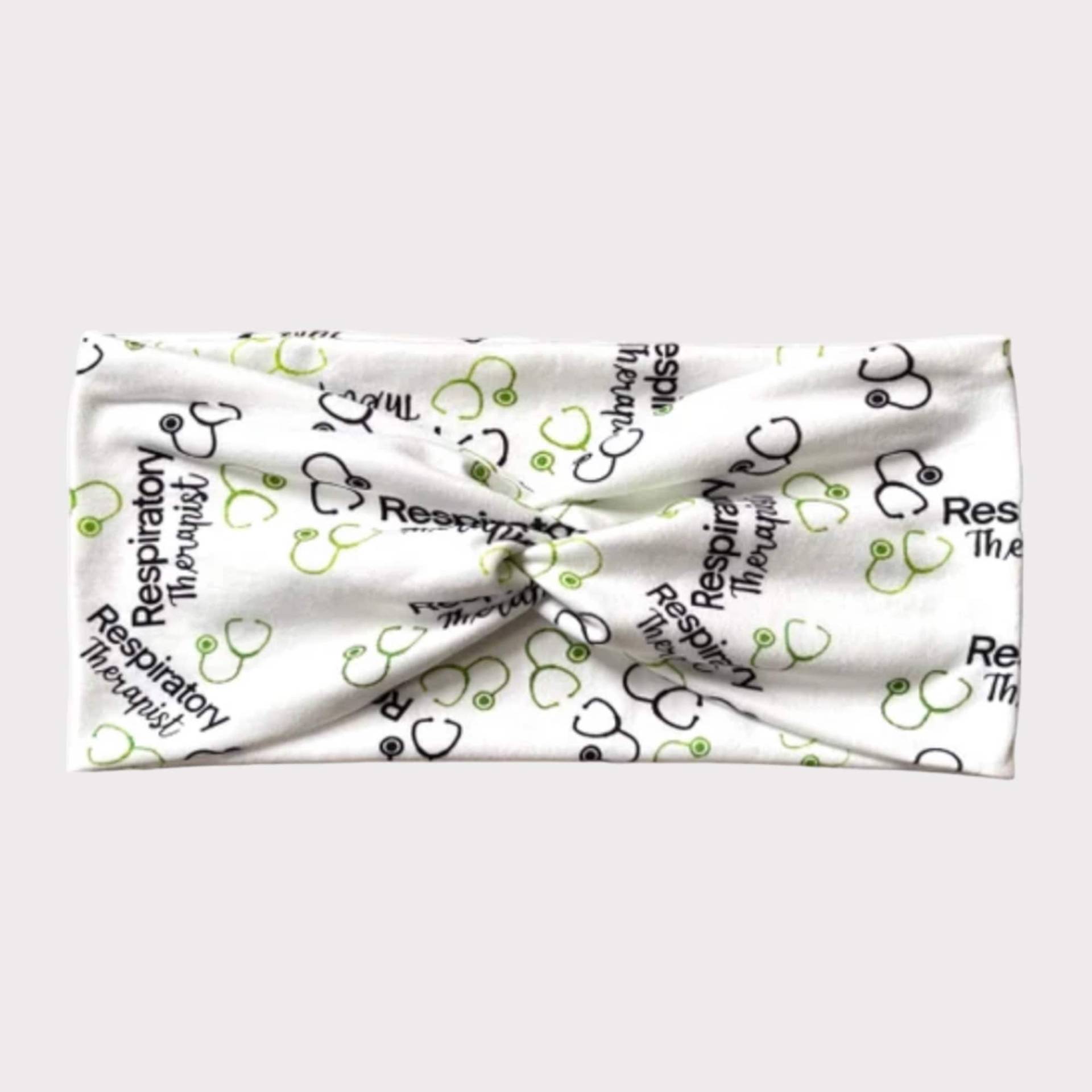 Atemtherapie Stirnband, Extra Breites Arzt Apotheke Knöpfe Krankenschwester Stirnband von TimasHeadbands