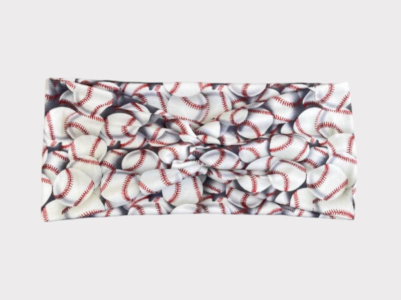 Baseball-Stirnbänder, Breites Stirnband, Knotenstirnband, Extrabreites Workout-Stirnband, Sport-Stirnband, Sport-Stirnband von TimasHeadbands