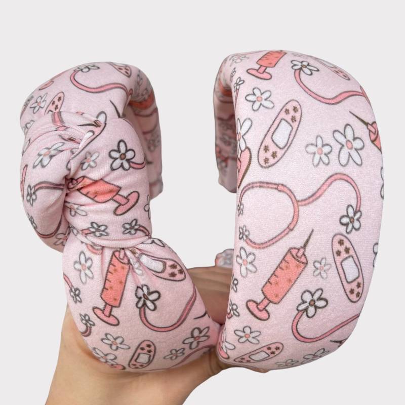 Blumen Knoten Stirnband Für Frauen, Krankenschwester Stirnband, Geschenke Top Geschenk Blumen Knoten Stirnband Für Frauen, Krankenschwester Stirnband, Geschenke Top Geschenk von TimasHeadbands