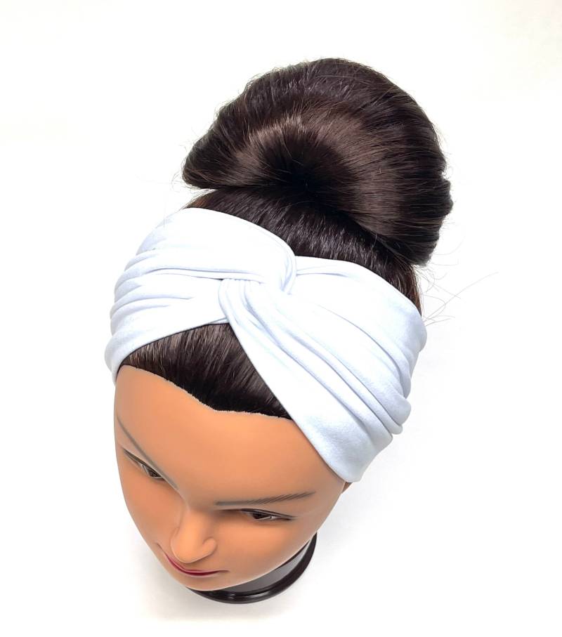 Weißes Turban Stirnband, Mama Und Ich Passendes Neugeborenen Kinder Erwachsene Stirnband von TimasHeadbands