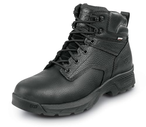 TiTAN EV MaxTRAX Herren-Stiefel mit weicher Zehenpartie, wasserdicht, Schwarz, 43.5 EU von Timberland PRO
