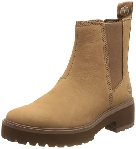 Timberland Damen Carnaby Cool Basic Chelsea Boot, Braun, 37.5 EU von Timberland