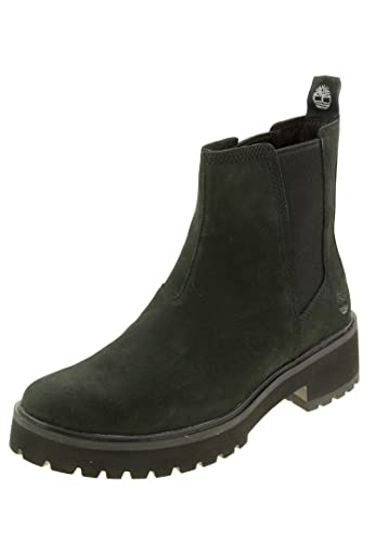 Timberland Damen Carnaby Cool Basic Chelsea Boot, schwarz, 37.5 EU von Timberland