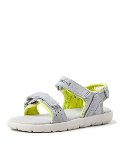 Timberland Nubble L/F 2 Strap Basic (Toddler) Sandal, grau, 28 EU von Timberland