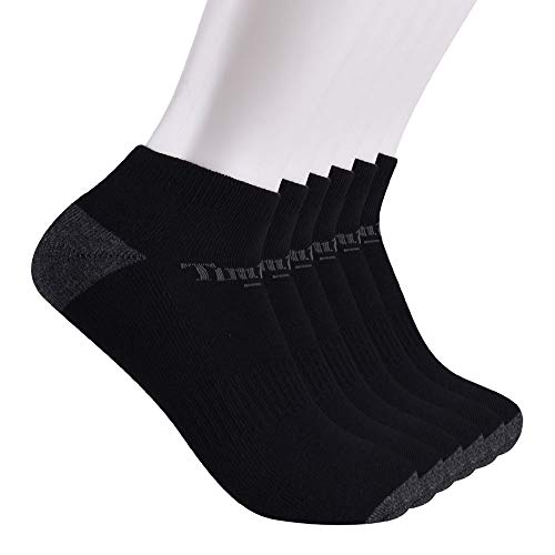 Timberland PRO Herren 6er-Pack Performance Low Cut Socken Freizeitsocken, Schwarz, X-Large von Timberland PRO