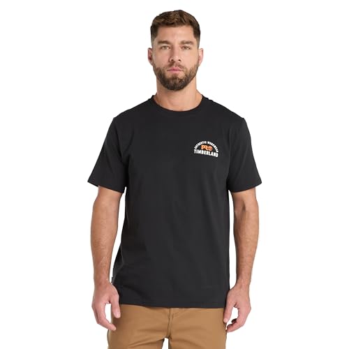 Timberland PRO Herren Authentic Workwear Kurzarm Graphic T-Shirt, Schwarz, XX-Large von Timberland PRO