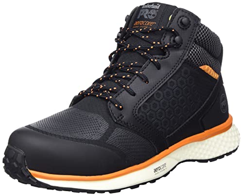 Timberland PRO Herren Reaxion NT FP S3 Construction Shoe, Black Russet Orange, 46 EU von Timberland