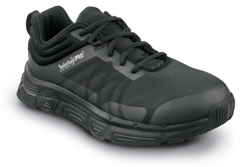 Timberland PRO Herren XR-1 MaxTrax Alloy Toe Athletic, Schwarz (Jet Black), 8.5 Wide von Timberland PRO