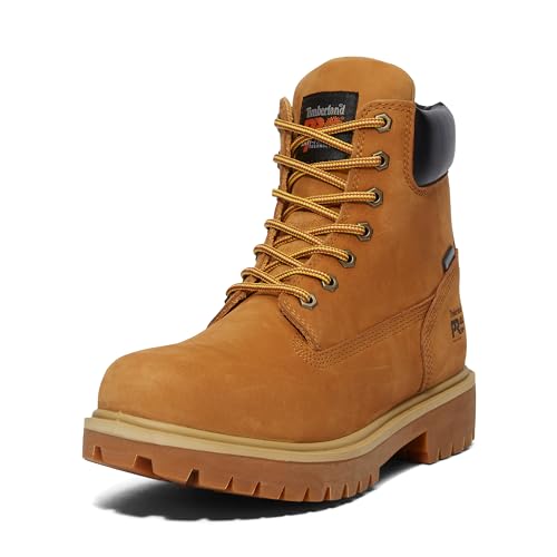 Timberland PRO Männer Direkt Befestigen 6 Zoll Weiche Zehe Isolierte Wasserdichte Arbeitsbereit, Ringelblume, Wheat 2024, 39 EU von Timberland PRO