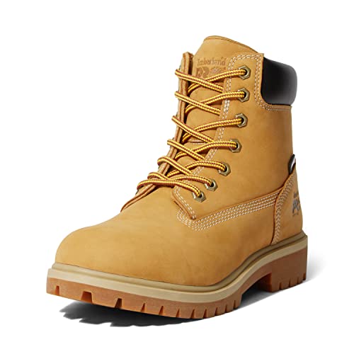 Timberland PRO Männer Direkt Befestigen 6 Zoll Weiche Zehe Isolierte Wasserdichte Arbeitsbereit, Ringelblume, Wheat 2024, 40.5 EU von Timberland PRO