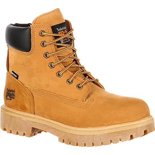 Timberland PRO Men's 65016 Direct Attach 6 Steel Toe Boot,Yellow,11.5 M von Timberland PRO
