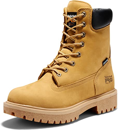 Timberland PRO Men's Direct Attach 8 Zoll Steel Toe Boot, Wheat, 10 m, Weizenfarben, 42 EU von Timberland PRO