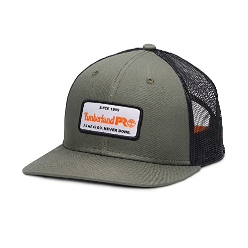 Timberland PRO Unisex-Erwachsene A.d.n.d. Light Logo Mid Profile Cap Trucker-Kappe, Burnt Olive, Einheitsgröße von Timberland PRO