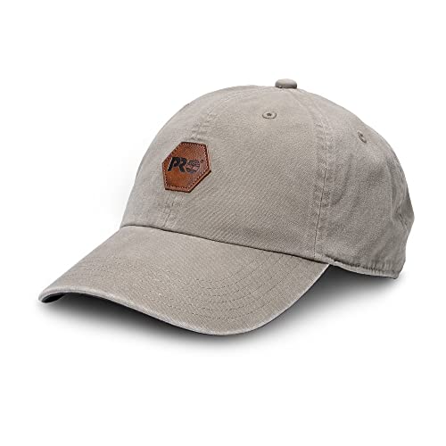 Timberland PRO Unisex-Erwachsene Faux Leather Logo Low Profile Cap Verschluss, Burnt Olive, Einheitsgröße von Timberland PRO