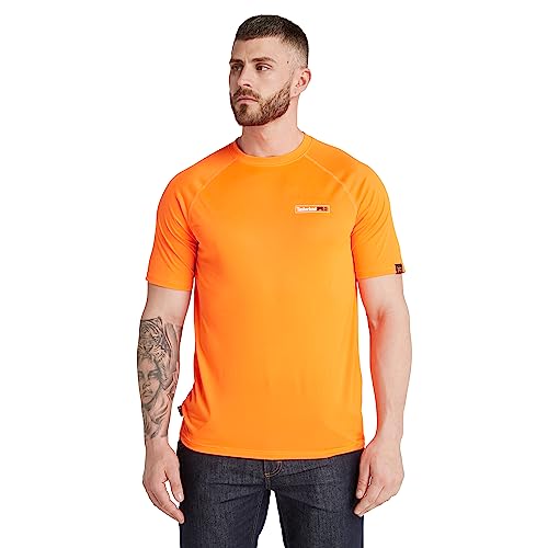 Timberland PRO Wicking Good Herren-T-Shirt, kurzärmelig 2.0, hellorange, XX-Large von Timberland PRO