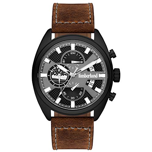 TIMBERLAND Armbanduhren Herren Analog Quarzwerk Lederband 15640JLB-61 von Timberland