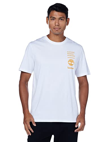 TIMBERLAND - Men's regular T-shirt with back logo print - Size L von Timberland