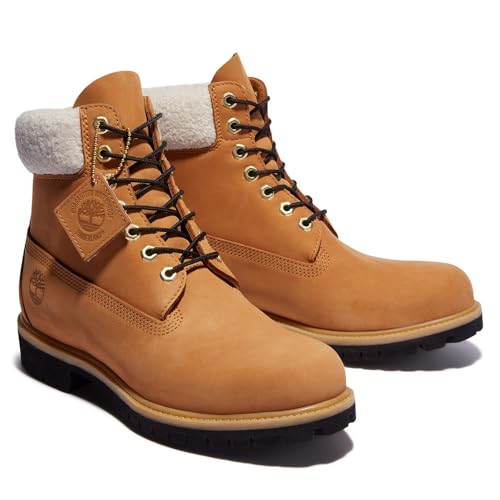 Timberland 15,2 cm (6 Zoll) Premium wasserdichte Stiefel TB0A2GMD231 Nubuk Wheat, Weizen, 41.5 EU von Timberland