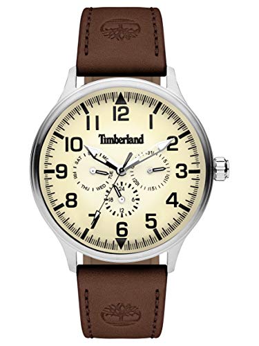 Timberland HerrenArmbanduhr Multi Zifferblatt Quarz Leder TBL15270JS.14 von Timberland