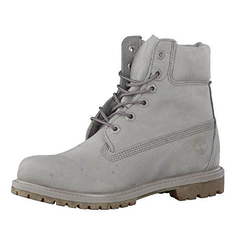 Timberland 6 In Premium Waterproof Damen Stiefel, Grey, 38.5 EU von Timberland