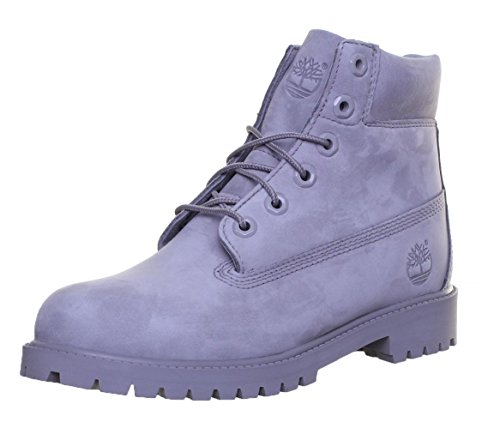 Timberland 6 Inch Premium Waterproof (Junior) Schnürstiefel, Grau Medium Grey Nubuck, 37.5 EU von Timberland