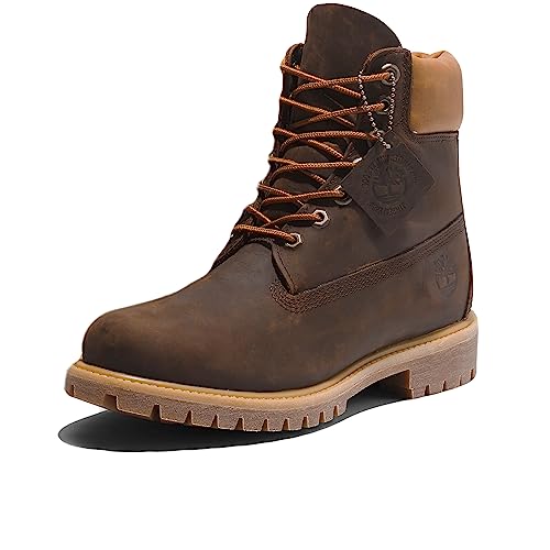 Timberland 6 inch Premium Boot Herren Stiefel in Braun, Größe 8.5 von Timberland