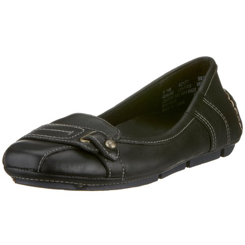 Timberland ADANA STRAP MOC BLK 62177, Damen Ballerinas, schwarz, (blk ), EU 40 von Timberland