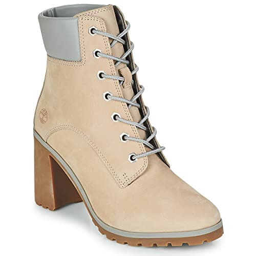 Timberland Allington 6 Inch Boot Damen Stiefel Light Taupe (Reiner Kaschmir, EU Schuhgrößensystem, Erwachsene, Numerisch, M, 37.5) von Timberland
