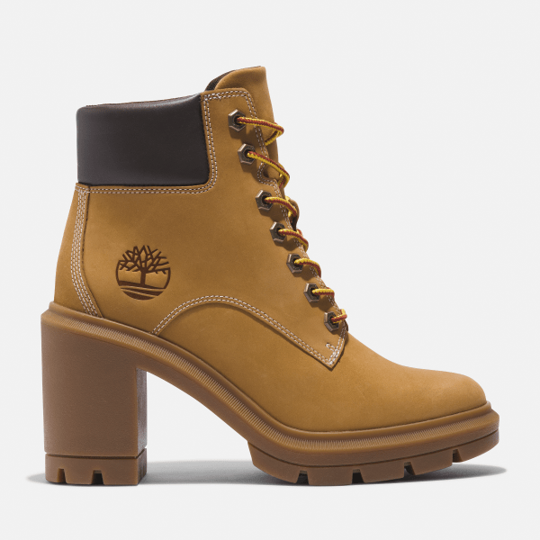 Timberland - Halbhoher Allington Heights Boot zum Schnüren für Damen in Gelb, Frau, Gelb, Größe: 38 Timberland - Halbhoher Allington Heights Boot zum Schnüren für Damen in Gelb, Frau, Gelb, Größe: 38 von Timberland