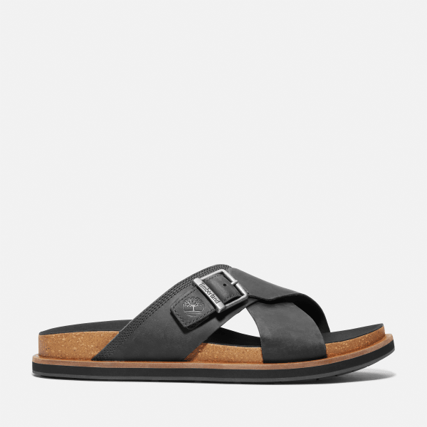 Timberland - Amalfi Vibes Slide Sandale für Herren in Schwarz, Mann, Schwarz, Größe: 41.5 von Timberland